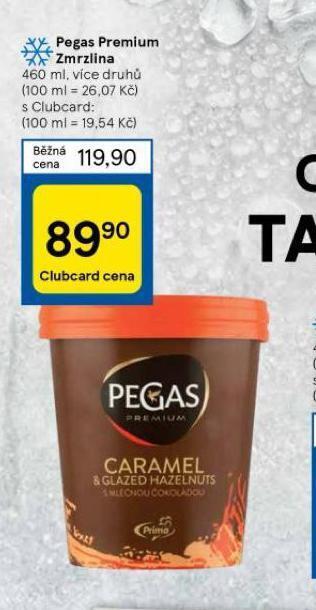 Tesco Zmrzlina premium pegas nabídka