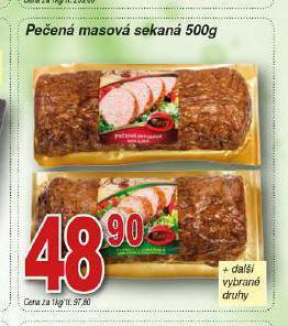Hruška Pečená masová sekaná nabídka