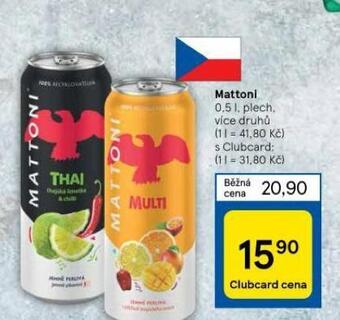 Tesco Mattoni plech nabídka