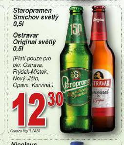 Hruška Pivo staropramen nabídka