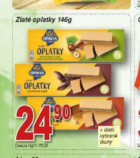 Hruška Zlaté oplatky nabídka