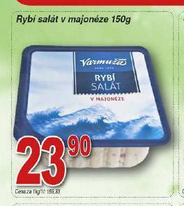 Hruška Rybí salát v majonéze nabídka