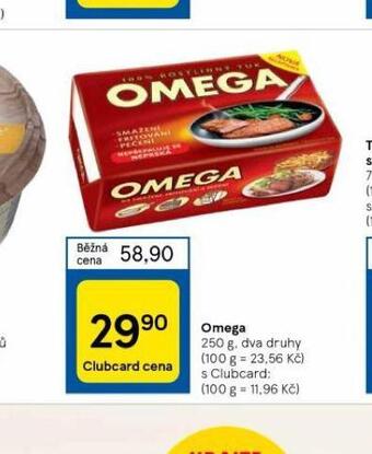 Tesco Omega nabídka