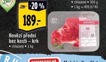 Albert Hovězí přední bez kosti nabídka