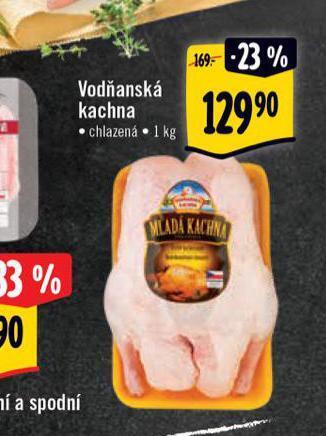 Albert Vodňanská kachna nabídka