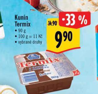 Albert Kunín termix nabídka