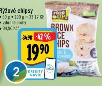 Albert Rýžové chipsy nabídka