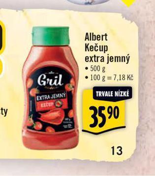 Albert Kečup extra jemný nabídka