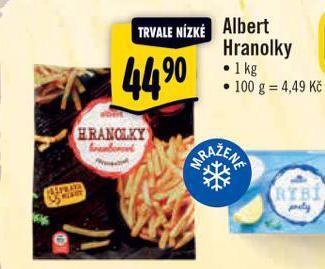Albert Hranolky nabídka