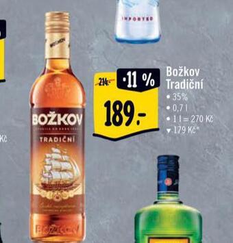 Albert Božkov tradiční nabídka