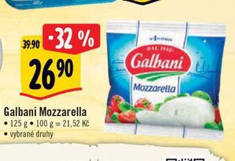 Albert Galbani mozzarella sýr nabídka