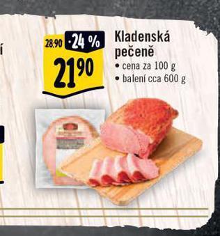 Albert Kladenská pečeně nabídka