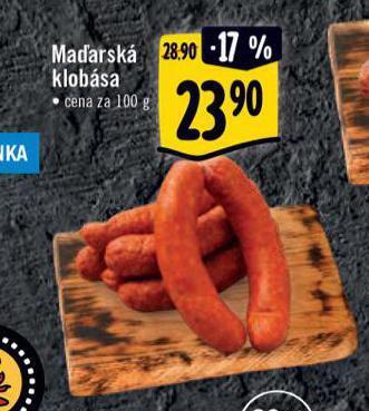 Albert Maďarská klobása nabídka