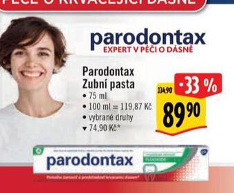 Albert Parodontax zubní pasta nabídka