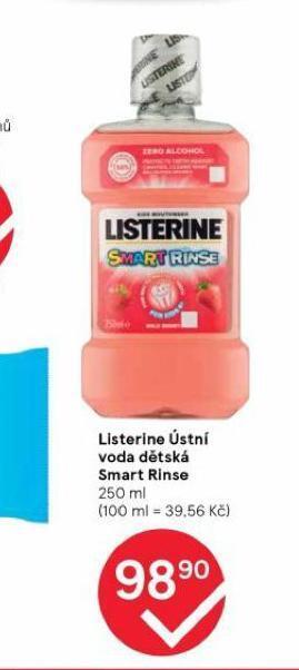 Tesco Listerine ústní voda nabídka