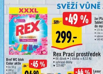 Albert Rex prací prostředek nabídka