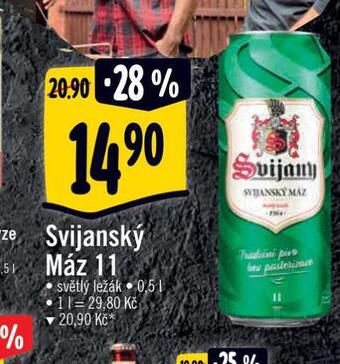 Albert Pivo svijanský máz nabídka