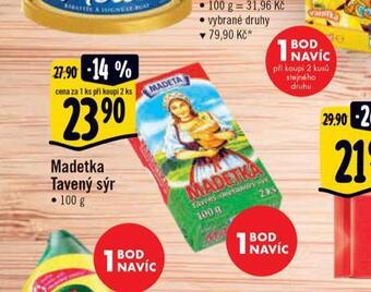 Albert Madetka tavený sýr nabídka