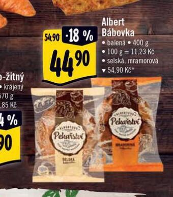 Albert Bábovka nabídka