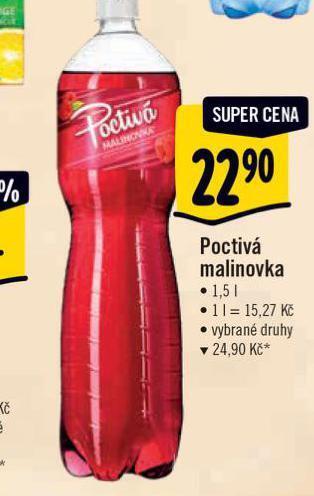 Albert Poctivá malinovka nabídka