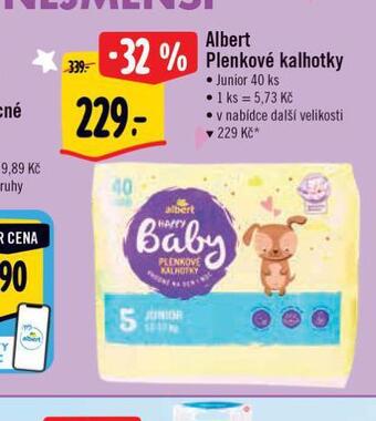 Albert Plenkové kalhotky nabídka