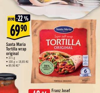 Albert Santa maria tortilla wrap nabídka