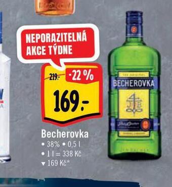 Albert Becherovka nabídka