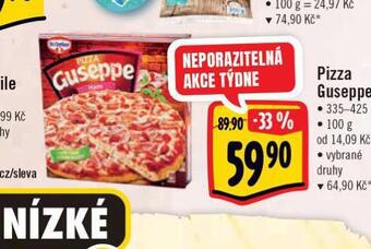 Albert Pizza guseppe nabídka
