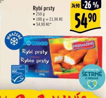 Albert Rybí prsty nabídka