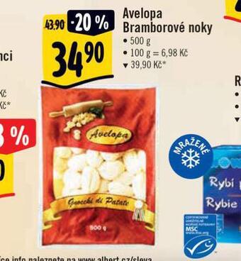 Avelopa bramborové noky