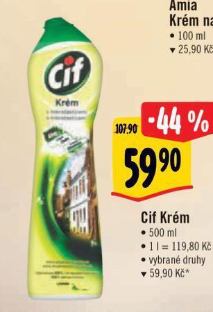 Albert Cif krém nabídka