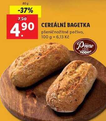Lidl Cereální bagetka, 80 g nabídka