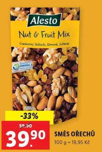 Lidl Směs ořechů, 200 g nabídka