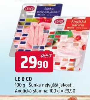 Terno Le & co 100 g nabídka