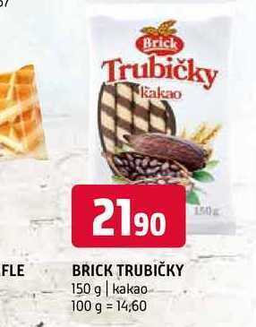 Terno Brick trubičky 150 g nabídka