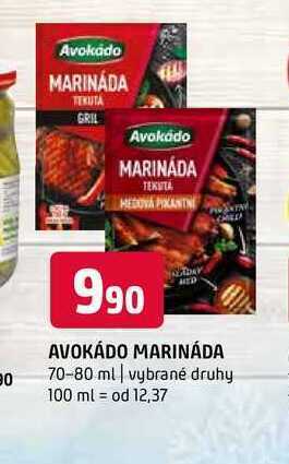 Terno Avokádo marináda 70-80 ml nabídka