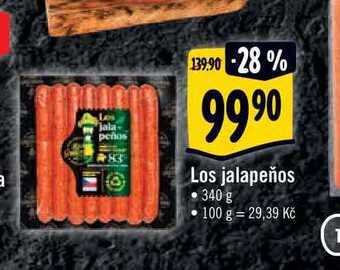 Albert Los jalapeňos • 340 g nabídka