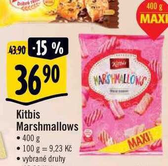 Albert Kitbis marshmallows • 400 g nabídka