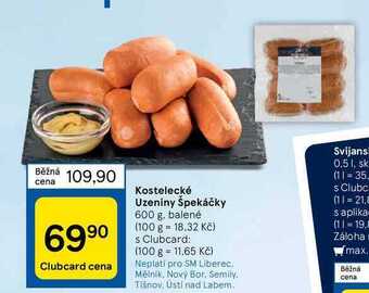 Tesco Kostelecké uzeniny špekáčky 600 g nabídka