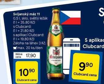 Tesco Svijanský máz 11 0,5 l nabídka
