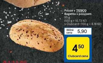 Tesco Bagetka s posypem 55 g nabídka