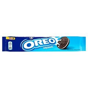 Tesco Oreo original kakaové sušenky s náplní s vanilkovou příchutí 110g nabídka