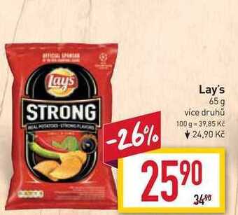 Billa Lay's 65g nabídka