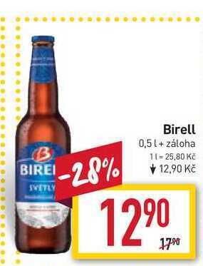 Billa Birell 0,5l nabídka