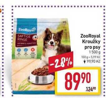 Billa Zooroyal kroužky pro psy 1500 g nabídka