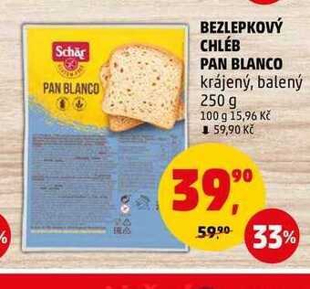 Penny Market Bezlepkový chléb pan blanco, 250 g nabídka
