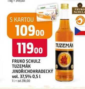 Trefa Fruko schulz tuzemák 0,5l nabídka