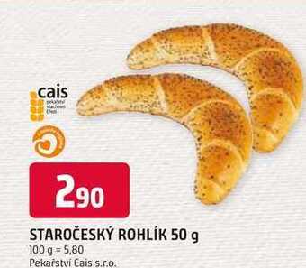 Trefa Staročeský rohlík 50 g nabídka