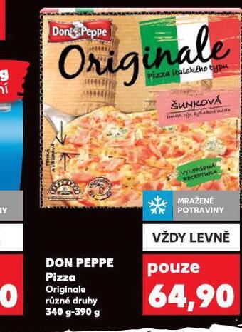 Kaufland Don peppe pizza nabídka
