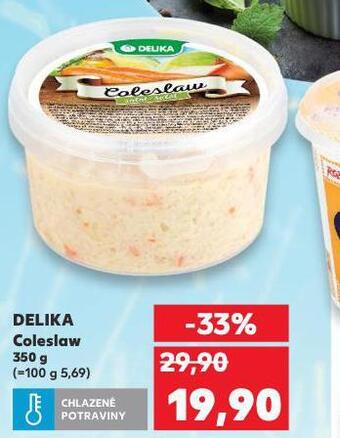 Kaufland Delika coleslaw nabídka